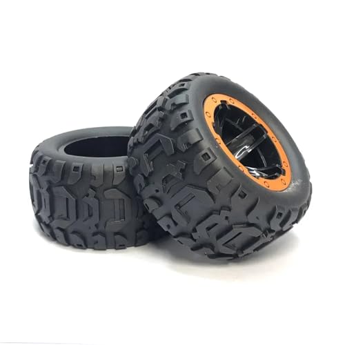 YXIUEYINGE Große Upgrade-Teile 80,5 mm Reifen und Felgen for Wltoys 124018 124019 144001 124017 124016 for HBX 16889 1/16 RC Car(O-2) von YXIUEYINGE