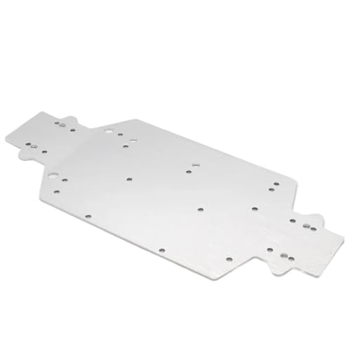 YXIUEYINGE Metall-Chassis-Upgrade-Bodenplattenplatine 28004 for RC 1/16 for HSP-Auto 94182/94182pro/94163/94185/94185pro/94186/94186pro/94183/94187(White) von YXIUEYINGE