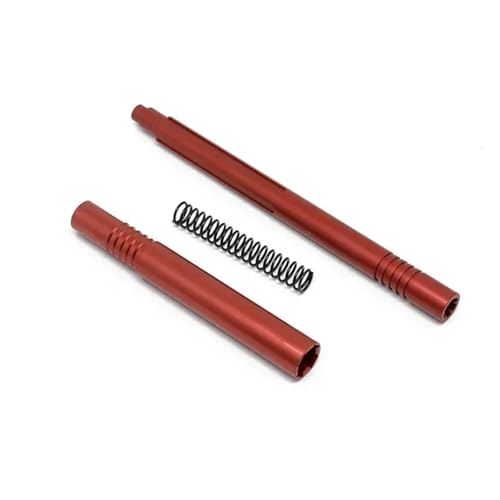 YXIUEYINGE Metall-Mittelantriebswelle AR310884 for ARR-ma 1/10 for Granite for Senton for Big Rock 1/8 for Typhon Infraction RC Car Upgrade-Teile(Rood) von YXIUEYINGE