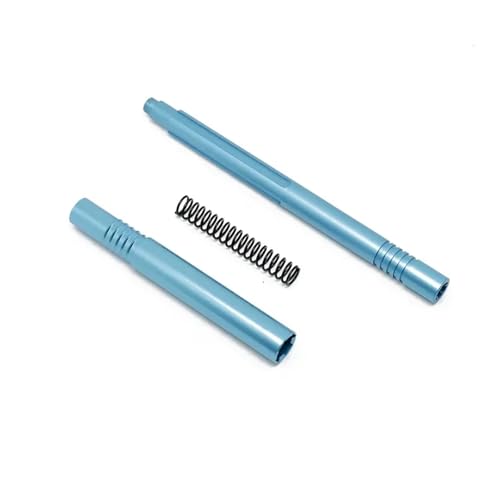 YXIUEYINGE Metall-Mittelantriebswelle AR310884 for ARR-ma 1/10 for Granite for Senton for Big Rock 1/8 for Typhon Infraction RC Car Upgrade-Teile(Sky Blue) von YXIUEYINGE