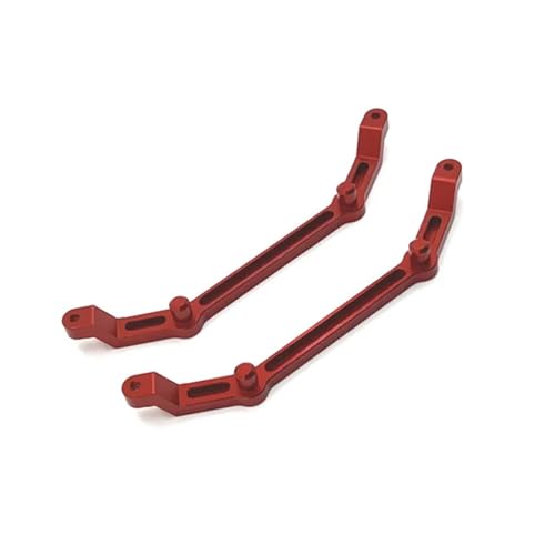 YXIUEYINGE Metall-Upgrade, Feste Säule an der Autoschale, for MN-Modell 1/12 MN128 for Wrangler RC-Autoteile(Rood) von YXIUEYINGE