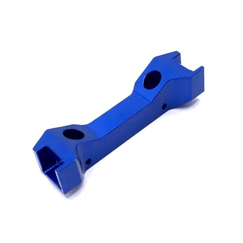 YXIUEYINGE Metall Upgrade Aluminium Teile Front Strahl Halterung for YK4102 YK4103 YK4082 1/10 RC Auto Teile(Blauw) von YXIUEYINGE