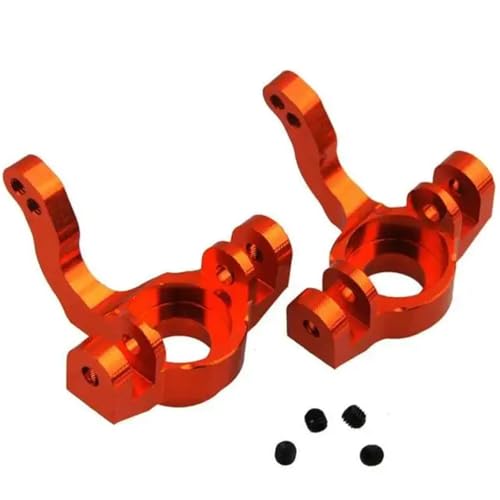 YXIUEYINGE RC for AXIAL AX31001 Aluminium Achsschenkel Arm 2P for 1:10 for Yeti 90026(Orange) von YXIUEYINGE