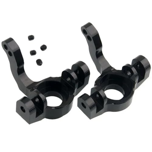 YXIUEYINGE RC for AXIAL AX31001 Aluminium Achsschenkel Arm 2P for 1:10 for Yeti 90026(Zwart) von YXIUEYINGE