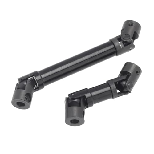 YXIUEYINGE Stahl vorne hinten Antriebswelle Mittelwelle for 1/24 RC Crawler Auto for Axial SCX24 for Gladiator AXI00005 Upgrade Teile von YXIUEYINGE