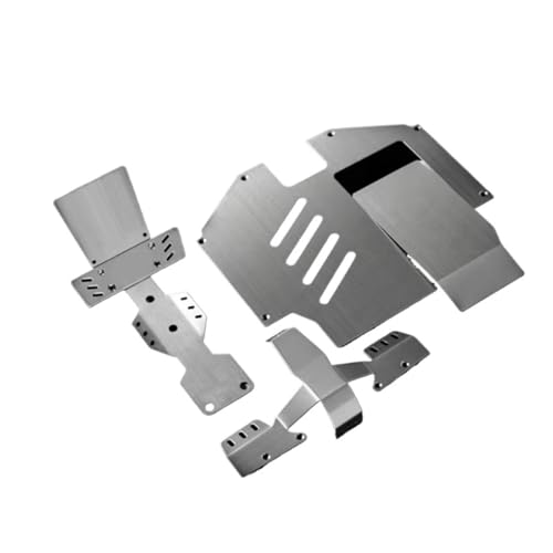 YXIUEYINGE Stainless Steel Chassis Armor Front & Rear Axle Protector Plate Battery Cover for 1/7 RC Monster Truck for UDR YXIUEYINGE Stainless Steel Chassis Armor Front & Rear Axle Protector Plate Battery Cover for 1/7 RC Monster Truck for UDR von YXIUEYINGE