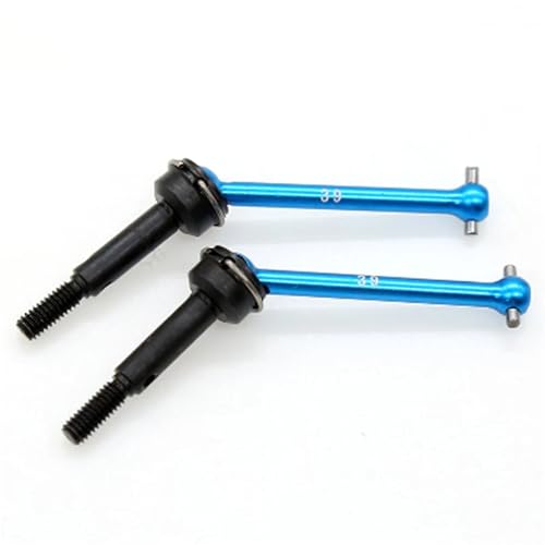 YXIUEYINGE Universal Vorne und Hinten CVD Antriebswelle for 1/10 for Tam-iya XV-01 TC-01 54515 54516 RC Modell Auto antriebswelle Reparatur Teile Zubehör(Rear Shaft 39mm) von YXIUEYINGE