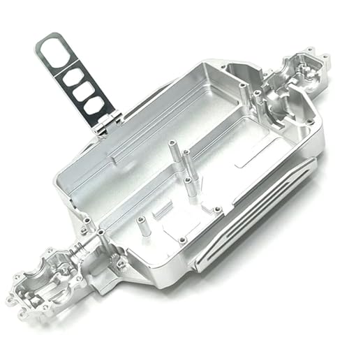 YXIUEYINGE Verbessertes Metallgehäuse for MJX-Modell 1/16 16207 16208 16209 16210 H16 M162 RC-Autoteile(Silver) von YXIUEYINGE