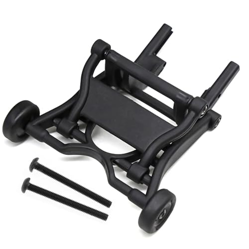 YXIUEYINGE Wheelie Bar 3678 3678X for 1/10 for Trax-xas Slash 2WD for Rustler for Stampede for Bandit F-150 RC Auto Upgrade Teile Zubehör(Zwart) von YXIUEYINGE