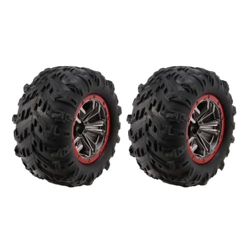 for 1/10 9125 RC Trucks Autoreifen Räder 25-ZJ02 for Ho-SIM High Speed ​​9125 RC Cars S920 RC Trucks (2 PCS) von YXIUEYINGE