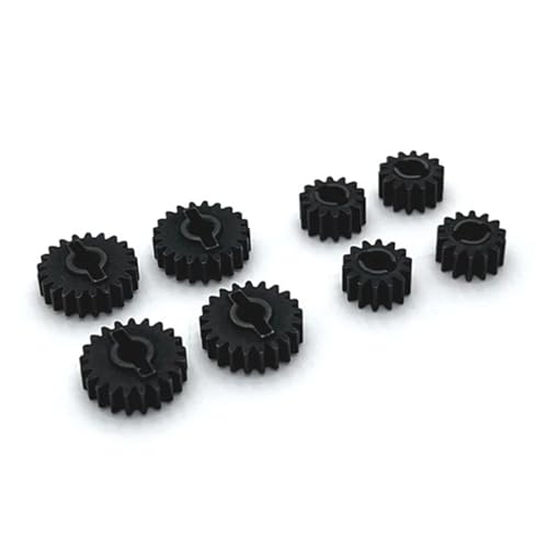 YXIUEYINGE for FMS FCX24 8 stücke Metall Portal Achse Getriebe Set 21T 14T 1/24 RC Crawler Auto Upgrade Teile ersatz Zubehör von YXIUEYINGE