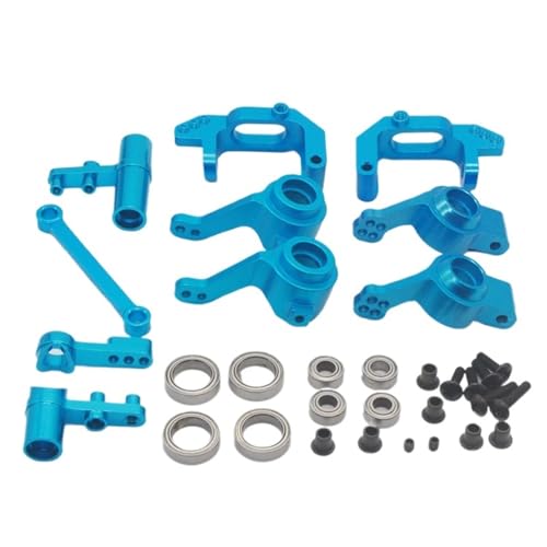 YXIUEYINGE for HSP 1/10 Aluminiumlegierung Lenkkombination Upgrade Kit 102010 102011 102012 102057 102040 102068 for 94123 94111 94108 94118(10-57B-LS) von YXIUEYINGE