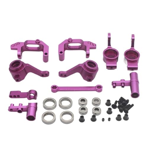 YXIUEYINGE for HSP 1/10 Aluminiumlegierung Lenkkombination Upgrade Kit 102010 102011 102012 102057 102040 102068 for 94123 94111 94108 94118(10-57P-LS) von YXIUEYINGE