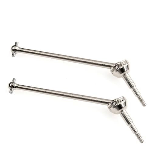 YXIUEYINGE for MJX 10208 2 stücke Metall Antriebswelle CVD Antriebswelle 10410B 1/10 RC Auto Upgrade Teile Zubehör von YXIUEYINGE