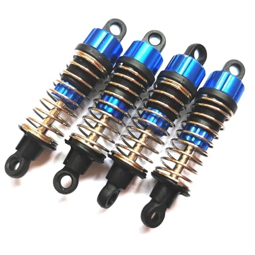 YXIUEYINGE for MJX R/C for Hyper Go 20208 1/20 Hochgeschwindigkeits-R/C-Autos/LKW-Ersatzteile Hydraulischer Stoßdämpfer 2 Stück/4 Stück(Blue 4pcs) von YXIUEYINGE