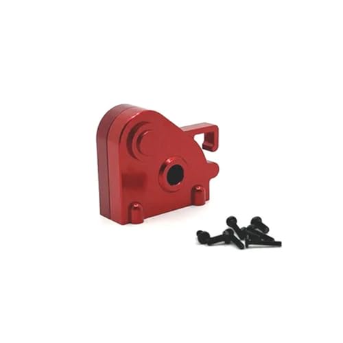 YXIUEYINGE for MN 1/12 MN128 MN86 G500 RC Auto Teile Metall Upgrade Medium Wave Box Abdeckung(Rood) von YXIUEYINGE