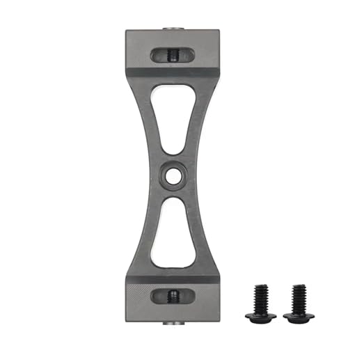 YXIUEYINGE for MN D90 D91 for WPL RC Auto Teile Metall Querträger Träger Befestigungssitz(Titanium Gray) von YXIUEYINGE