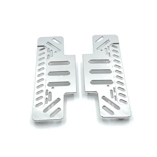YXIUEYINGE for MN MN128 MN86 G500 1/12 RC Fernbedienung Auto Teile Metall Verbesserte Fuß Pedale(Silver) von YXIUEYINGE