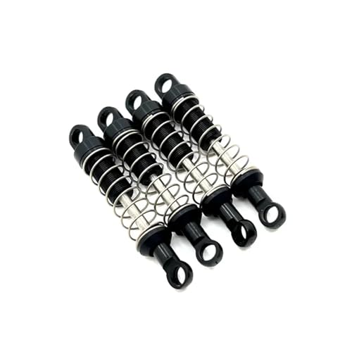 YXIUEYINGE for Mn78 1/12 RC Auto Metall Upgrade Teile Stoßdämpfer(Zwart) von YXIUEYINGE