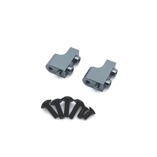 YXIUEYINGE for WLtoys 1/12 12423 12427 12428 12429 Rc Auto Teile Metall Lenkgetriebe Festen Sitz(White) von YXIUEYINGE