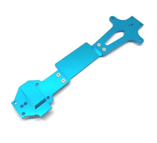 YXIUEYINGE for WLtoys 144001 RC Auto Upgrade Ersatzteile Metall Zweite Bodenplatte 144001-1259(Metal Blue) von YXIUEYINGE