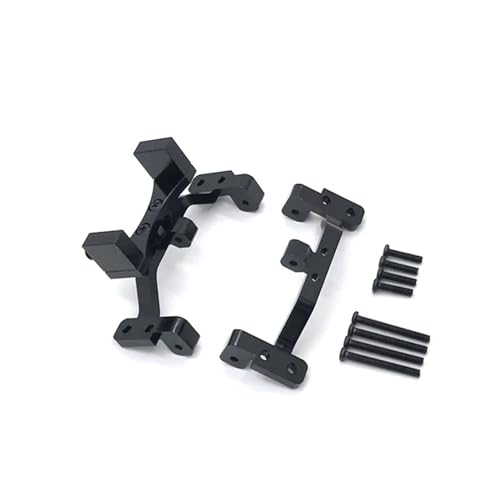 YXIUEYINGE for WPL C24 MN99S Metall Zugstange Montieren Sitz und Servo Halterung for MN D90 MN99S WPL C14 C24 B14 B14 B24 RC Auto Upgrades Teile(for MN Black) von YXIUEYINGE