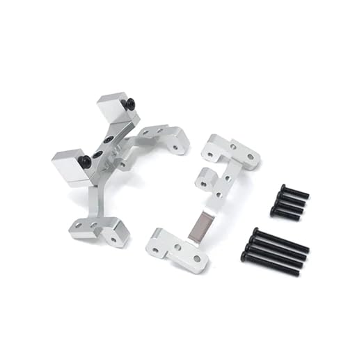 YXIUEYINGE for WPL C24 MN99S Metall Zugstange Montieren Sitz und Servo Halterung for MN D90 MN99S WPL C14 C24 B14 B14 B24 RC Auto Upgrades Teile(for MN Silver) von YXIUEYINGE