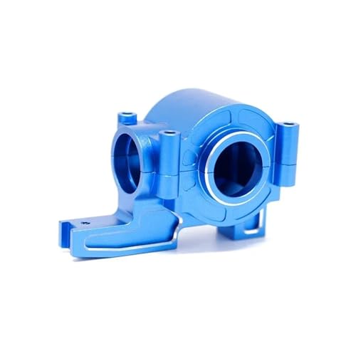 for YIK-ONG 4072 1/7 Hinten Gerade Brücke Wüste Karte Aluminium Legierung Welle Box Shell Ersatzteile for YK DF7 Kurze Karte(Blauw) von YXIUEYINGE