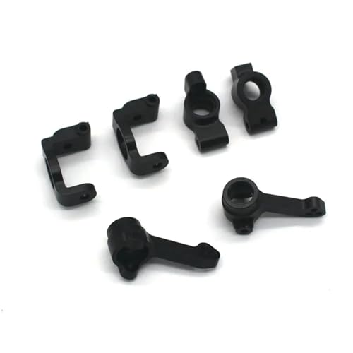 for HNR H9802 for Pferd E30 Edition 1/10 RC Fernbedienung Flache Sport Auto Metall Upgrade Lenkung Tasse Hinterachse Sitz C Sitz(Zwart) von YXIUEYINGE