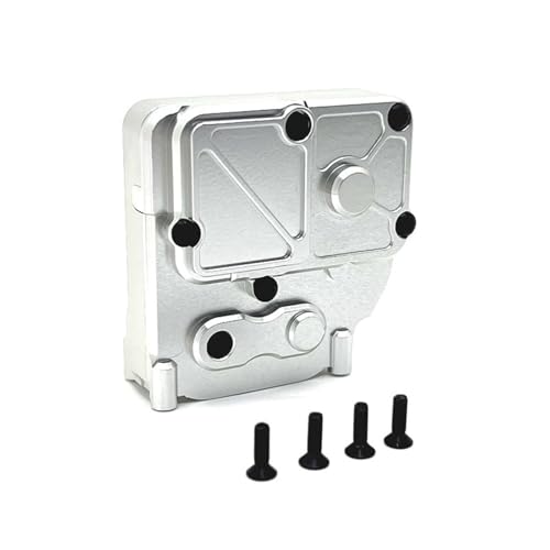 for MJX 1/12 H12Y H12Y + RC 4MD Metall Upgrade Teile for Fernbedienung Fahrzeug Medium Welle Box Shell Teile(Silver) von YXIUEYINGE