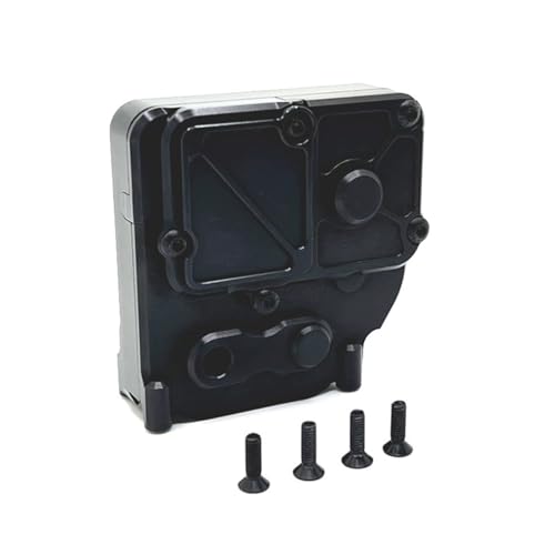 for MJX 1/12 H12Y H12Y + RC 4MD Metall Upgrade Teile for Fernbedienung Fahrzeug Medium Welle Box Shell Teile(Zwart) von YXIUEYINGE