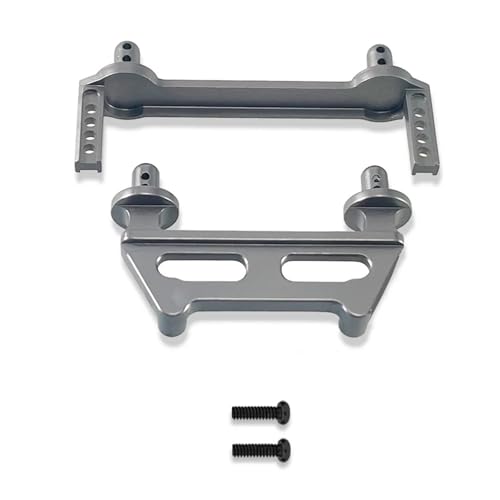 for MJX for Hyper Go 1/16 16208 16209 16210 H16 H16BM Metall Vordere Karosseriesäulen RC Auto Hintere Karosseriesäulen 16209 16210 Karosserierahmen(Gray) von YXIUEYINGE