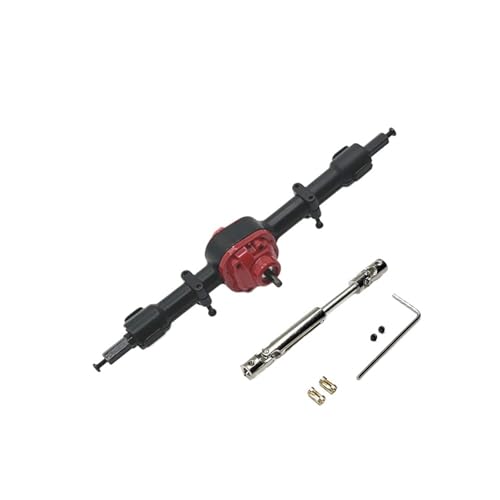 for MN 78 82 RC-Auto, Metallachsenbaugruppe, Upgrade der hinteren Brückenbaugruppe, Antriebswelle, CVD-Antriebswelle mit 3 bis 4 mm Wellenhülse(Zwart) von YXIUEYINGE