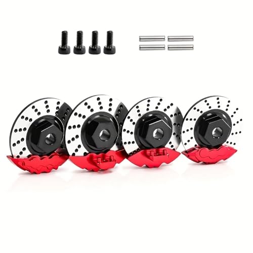 for Trax-xas 1/10 4-Tec Drift Hinten Stick Driften Auto Vorne und Hinten Bremsscheiben 8352 + 8367 von YXIUEYINGE