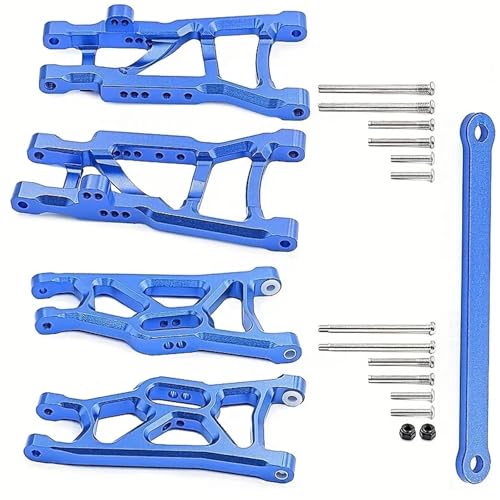 for Trax-xas for Slash 2WD Upgrade Teile Vorne Und Hinten Arm DREI-Stück Set #3631#2555(Blauw) von YXIUEYINGE