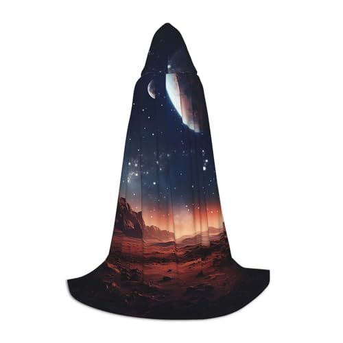 YXLymxDAMAI Heavenly Body Halloween-Umhang mit Kapuze – Cosplay-Umhang, Robe, Kostüm, Kapuzenuniform, Schwarz YXLymxDAMAI Heavenly Body Halloween-Umhang mit Kapuze – Cosplay-Umhang, Robe, Kostüm, Kapuzenuniform, Schwarz von YXLymxDAMAI