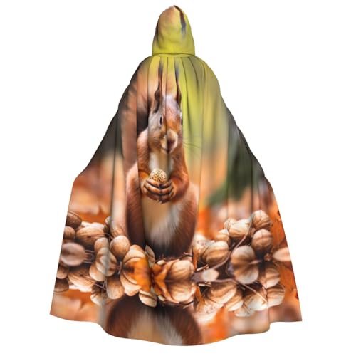 YXLymxDAMAI Squiries auf der Suche nach Nahrung, Kapuzenumhang für Damen und Herren, perfekt für Halloween, Kostümpartys, Cosplay, schwarz, weiß YXLymxDAMAI Squiries auf der Suche nach Nahrung, Kapuzenumhang für Damen und Herren, perfekt für Halloween, Kostümpartys, Cosplay, schwarz, weiß von YXLymxDAMAI