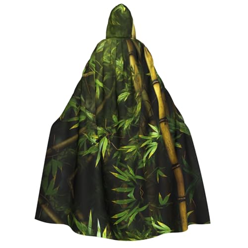 YXLymxDAMAI Umhang mit Kapuze aus Bambus für Damen und Herren, perfekt für Halloween, Kostümpartys, Cosplay, schwarz, weiß YXLymxDAMAI Umhang mit Kapuze aus Bambus für Damen und Herren, perfekt für Halloween, Kostümpartys, Cosplay, schwarz, weiß von YXLymxDAMAI