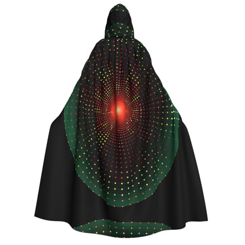 YXLymxDAMAI Umhang mit Kapuze für Damen und Herren – perfekt für Halloween, Kostümpartys, Cosplay, Schwarz, Weiß YXLymxDAMAI Umhang mit Kapuze für Damen und Herren – perfekt für Halloween, Kostümpartys, Cosplay, Schwarz, Weiß von YXLymxDAMAI