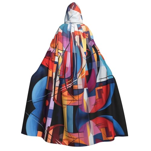 YXLymxDAMAI Umhang mit coolem Farbbild für Damen und Herren – perfekt für Halloween, Kostümpartys, Cosplay, schwarz, weiß YXLymxDAMAI Umhang mit coolem Farbbild für Damen und Herren – perfekt für Halloween, Kostümpartys, Cosplay, schwarz, weiß von YXLymxDAMAI