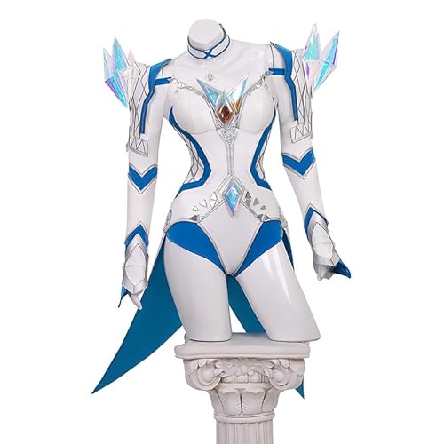 YXZCOS Kostüm Luxuriös （Emma Frost） Cosplay Kleidung Halloween Kleid Karneval Bekleidung Party Kostüme Outfit -XXXL von YXZCOS