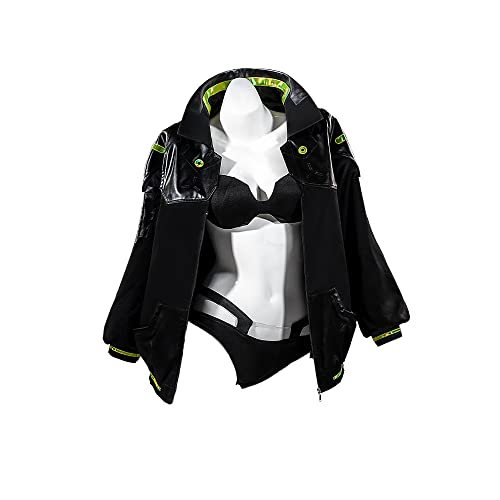 YXZCOS Kostüm Luxuriös 【Cyberpunk: Edgerunners: Rebecca】 Cosplay Kleidung Halloween Kleid Karneval Bekleidung Fasching Party Kostüme Anime Rollenspiel Outfit -XS YXZCOS Kostüm Luxuriös 【Cyberpunk: Edgerunners: Rebecca】 Cosplay Kleidung Halloween Kleid Karneval Bekleidung Fasching Party Kostüme Anime Rollenspiel Outfit -XS von YXZCOS