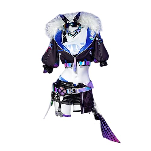 YXZCOS Kostüm Luxuriös 【Honkai: Star Rail: Silver Wolf】 Cosplay Kleidung Halloween Kleid Karneval Bekleidung Fasching Party Kostüme Anime Rollenspiel Outfit -XS YXZCOS Kostüm Luxuriös 【Honkai: Star Rail: Silver Wolf】 Cosplay Kleidung Halloween Kleid Karneval Bekleidung Fasching Party Kostüme Anime Rollenspiel Outfit -XS von YXZCOS