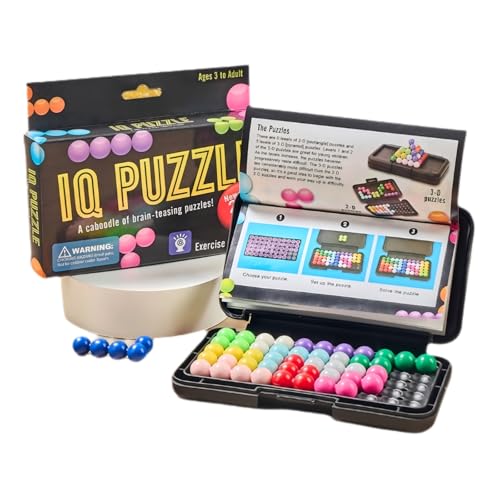 Logik-Puzzle-Set mit 200+ Herausforderungen - 3D-Denkspiele für Kinder (ab 8 Jahren) & Erwachsene zur Entspannung & Förderung der kognitiven Fähigkeiten ﻿ (AA) von YXthognyx