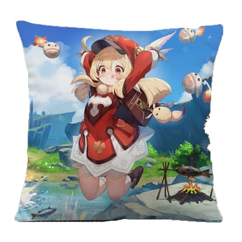 YYATT Adorable Anime Dolls Schlüsselanhänger Set für Genshin Impact 55 * 55cm, Persönlichkeit und Niedlichkeit, Lustiges Geschenk für Kinder Erwachsene,6 von YYATT