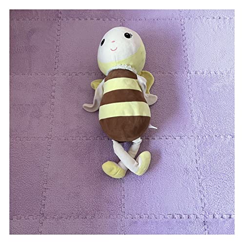 16 Stück Ineinandergreifende Plüsch-Schaumstoff-Fußmatten, Warmer Teppich, Ineinandergreifende Bodenfliesen, 30 X 30 cm Große Puzzle-Spielmatten Für Schlafzimmer, Spiel(Color:Helles Lila) von YYGDPFLSXSB