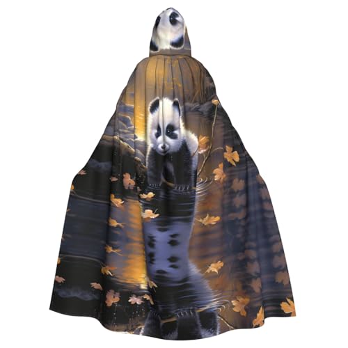 Halloween Kapuzenumhang für Erwachsene, YYHHAOFA Panda im Wassermuster, super großer Kapuzenumhang mit Fliege Halloween Kapuzenumhang für Erwachsene, YYHHAOFA Panda im Wassermuster, super großer Kapuzenumhang mit Fliege von YYHHAOFA