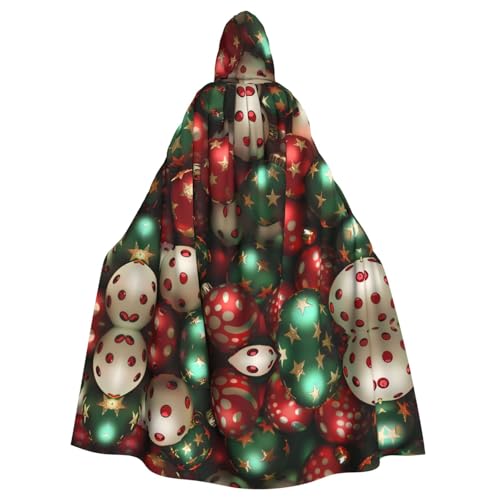 Halloween Kapuzenumhang für Erwachsene, YYHHAOFA mit Weihnachtsbälle, super großer Kapuzenumhang mit Fliege Halloween Kapuzenumhang für Erwachsene, YYHHAOFA mit Weihnachtsbälle, super großer Kapuzenumhang mit Fliege von YYHHAOFA