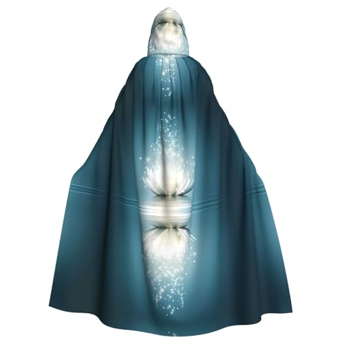 YYHHAOFA Asiatischer Lotusblumen-Druck, Halloween, Erwachsenen-Umhang mit Kapuze, Umhang für Rollenspiele, Bühnenkostüme, Partys, pflegeleicht YYHHAOFA Asiatischer Lotusblumen-Druck, Halloween, Erwachsenen-Umhang mit Kapuze, Umhang für Rollenspiele, Bühnenkostüme, Partys, pflegeleicht von YYHHAOFA