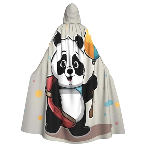 YYHHAOFA Cartoon-Roter Panda-Druck, Halloween, Erwachsenen-Kapuzenumhang für Cosplay, Kostümpartys und mehr YYHHAOFA Cartoon-Roter Panda-Druck, Halloween, Erwachsenen-Kapuzenumhang für Cosplay, Kostümpartys und mehr von YYHHAOFA